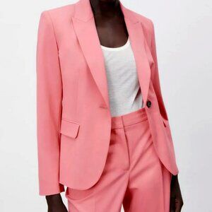 ZARA LIGHT PINK BLAZER AND PANTS (SET) NEW!
